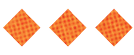 A black and white image of a circle with a red dot in the middle. Description generated by AI