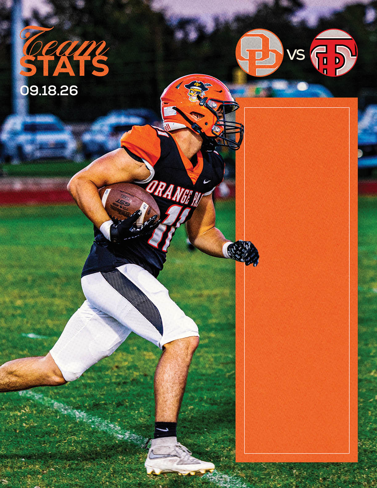 A football player is kicking a football. Description generated by AI