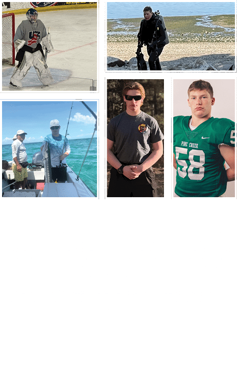 Brayden,Love, Mom & Dad,We are so proud of you! Your dedication, determination, and willingness to challenge yourself...