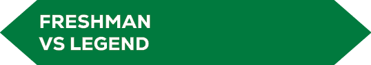 A purple background with white letters that say “Follow Us On". Description generated by AI