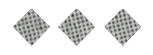 A black and white image of a circle with a light shining through it. Description generated by AI