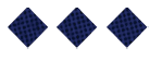 A black and white image of a circle with a red dot in the middle. Description generated by AI
