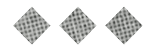 A black and white image of a circle with a red dot in the middle. Description generated by AI