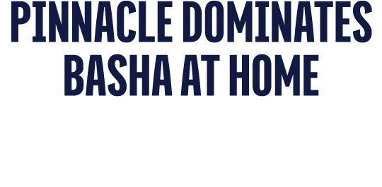 Pinnacle Dominates Basha at Home