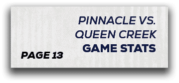 page 13,pinnacle vs. queen creek game stat