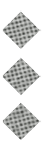A black and white image of a circle with a light shining through it. Description generated by AI