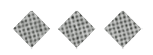 A black and white image of a circle with a red dot in the middle. Description generated by AI