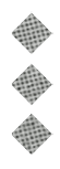 A black and white image of a circle with a red dot in the middle. Description generated by AI