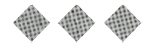 A black and white image of a circle with a red dot in the middle. Description generated by AI