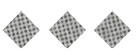 A black and white image of a circle with a red dot in the middle. Description generated by AI