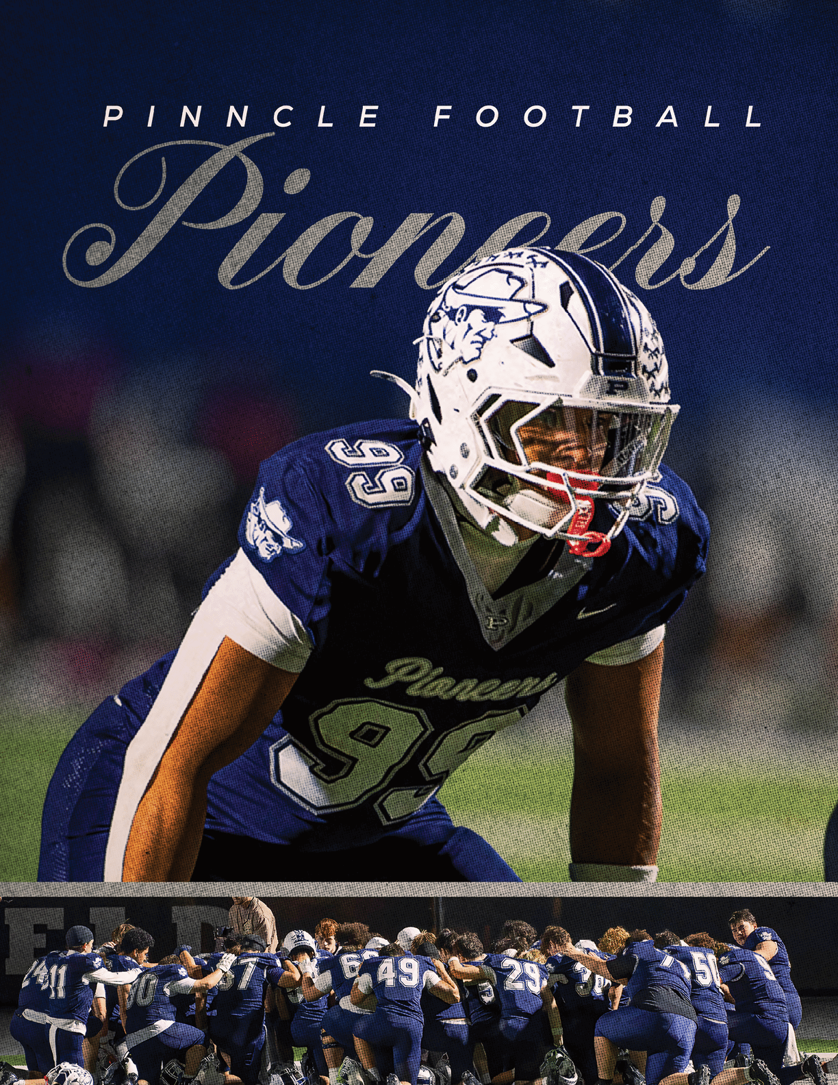 A poster for Mountain Vista's Players of the Game. Description generated by AI