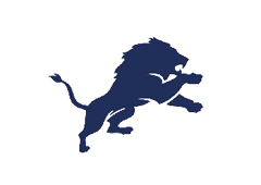 A blue and red logo of a lion with a red mouth. Description generated by AI