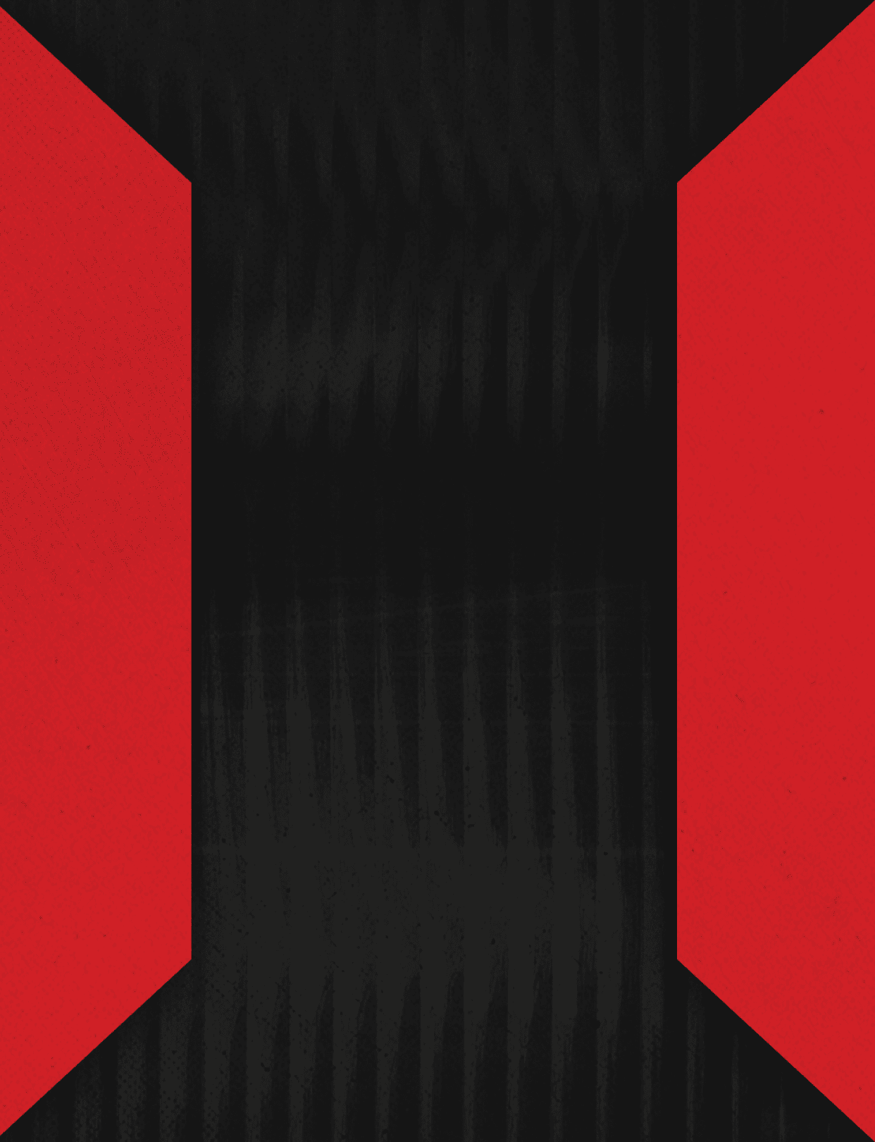 A red and black square with a red X. Description generated by AI