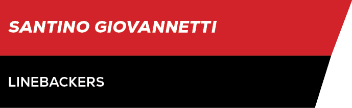 Santino Giovannetti,Linebacker