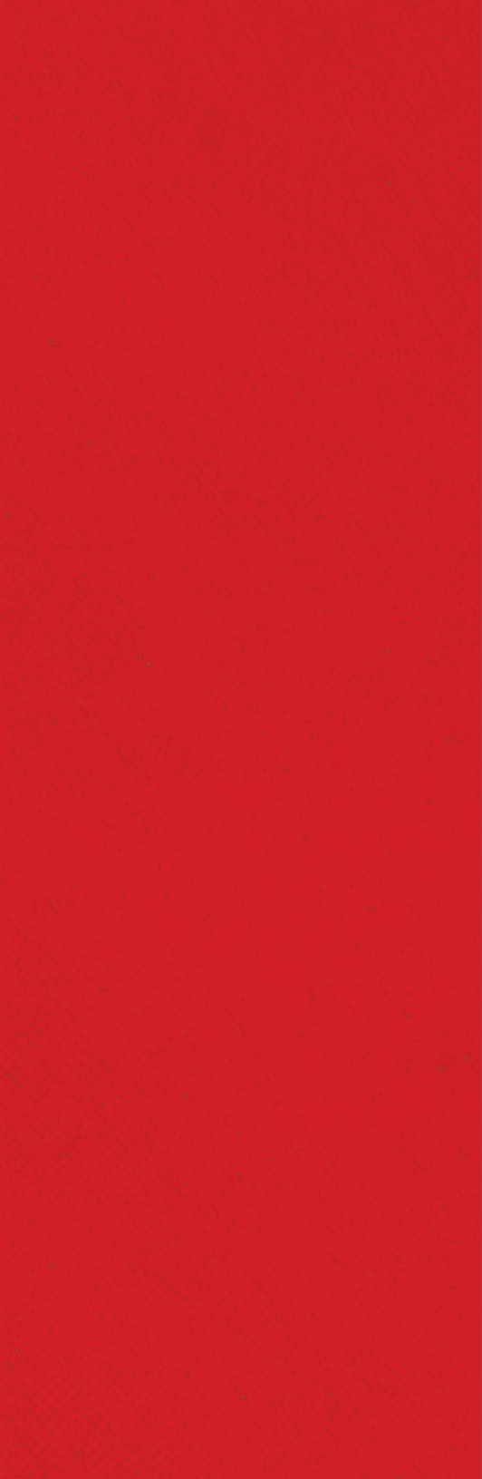 A red background with a white stripe. Description generated by AI