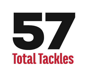 57 Total Tackles