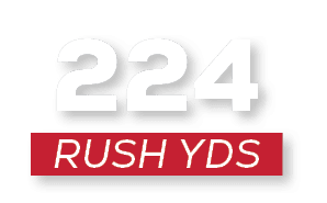 RUSH YDS,22