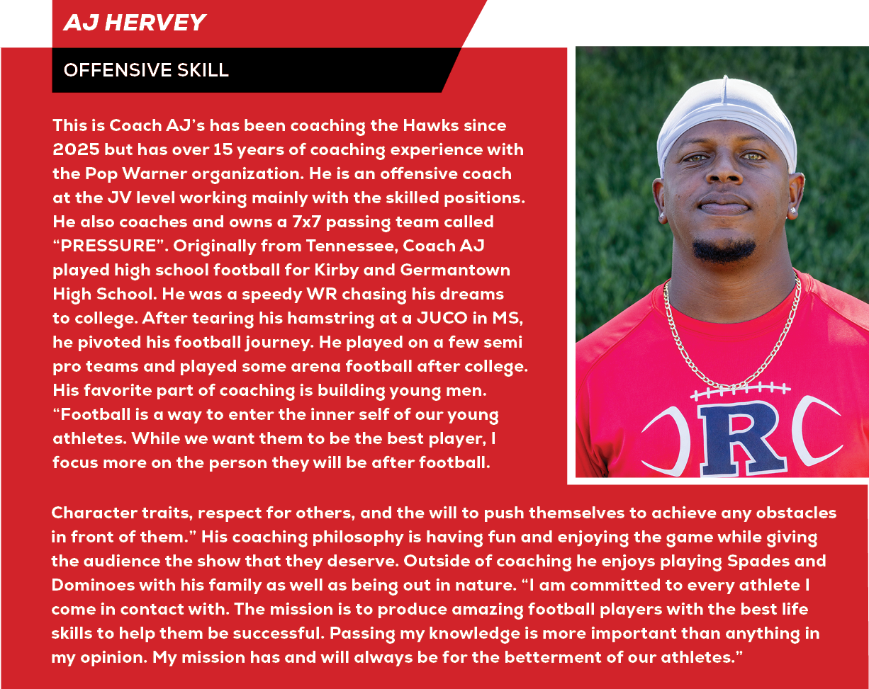 Character traits, respect for others, and the will to push themselves to achieve any obstacles in front of them.” His...
