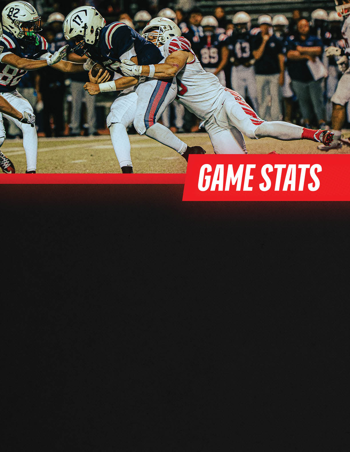 A green sign with the words “Game Stats" written on it. Description generated by AI