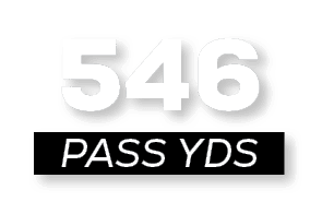 pass YDS,54