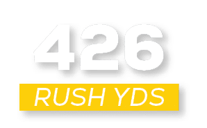 RUSH YDS,42