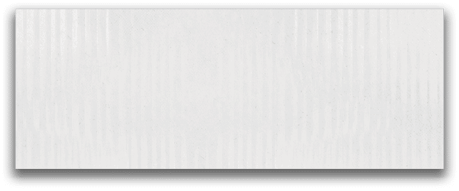 A white wall with a pattern of vertical lines. Description generated by AI