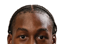 A young man wearing a white jersey with the number 10 on it. Description generated by AI