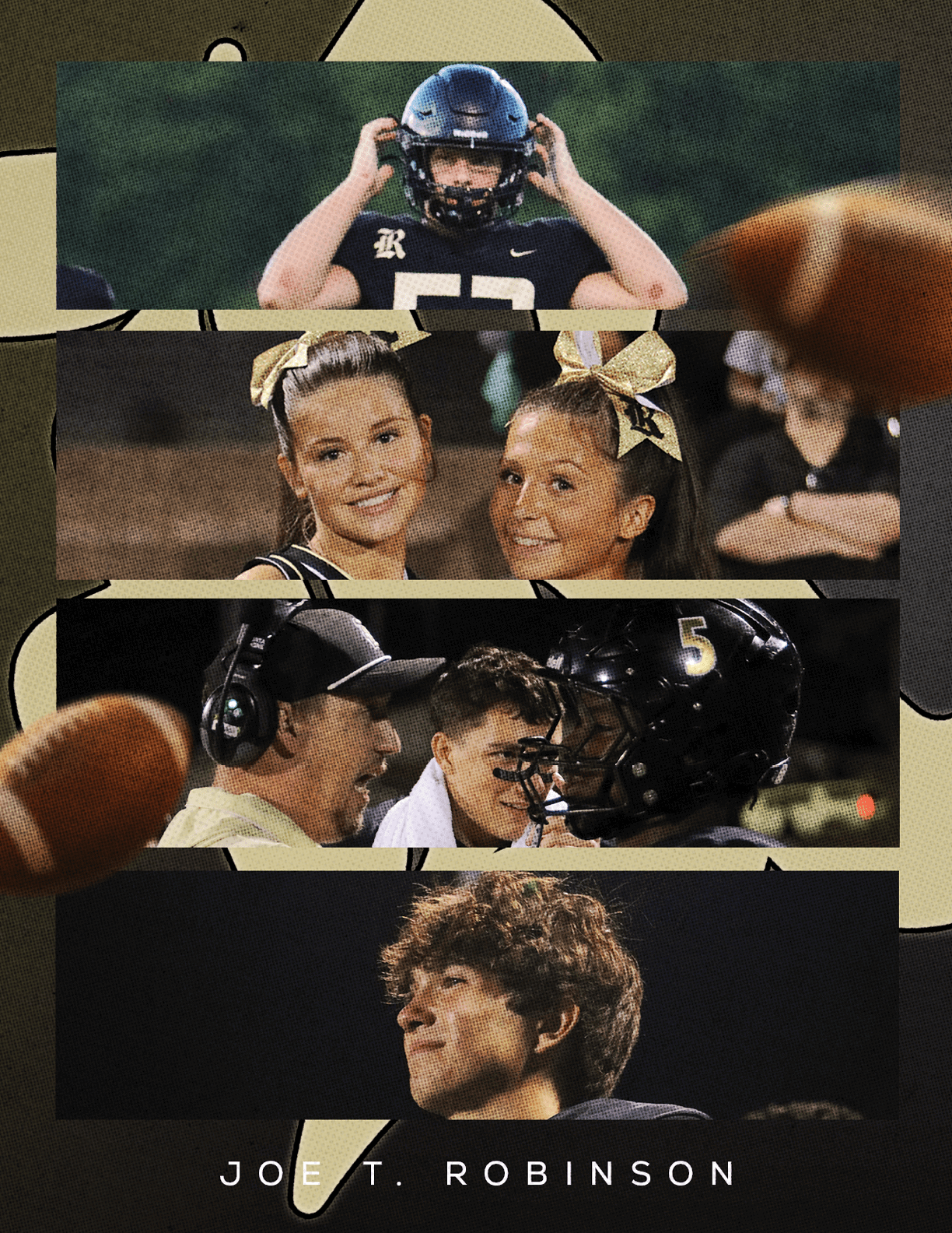 A poster for Mountain Vista's Players of the Game. Description generated by AI