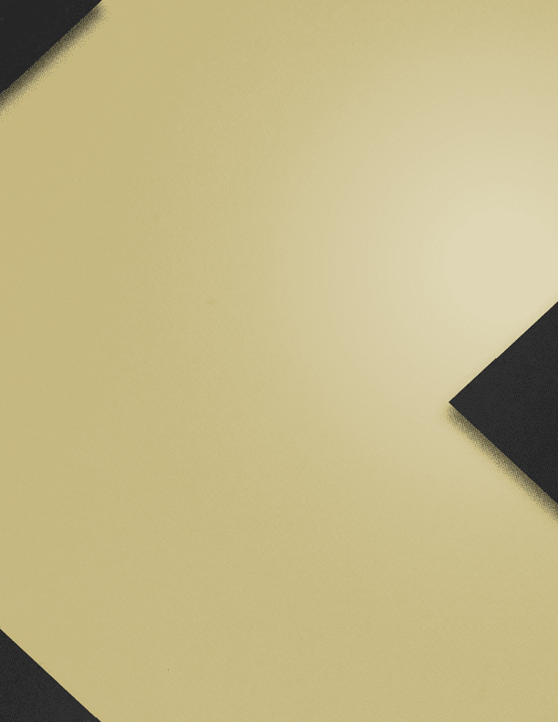 A green and white square with a triangle cut out of it. Description generated by AI