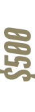 $500