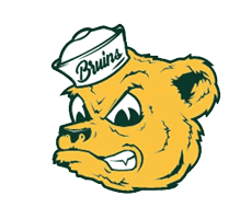 A green and gold logo for a school. Description generated by AI
