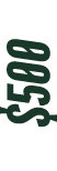 $500