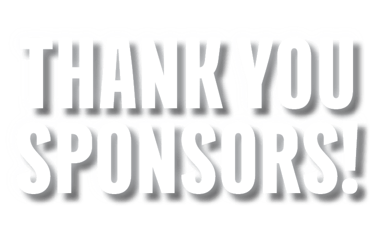 thank you sponsors!