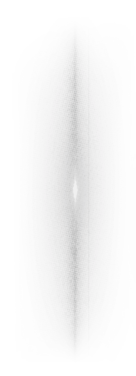 A black and white image of a circle with a light in the center. Description generated by AI