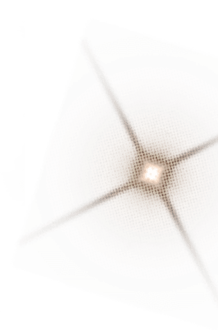 A gold circle with a white center. Description generated by AI