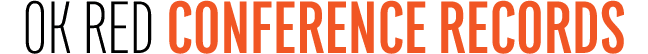 ok red conference records