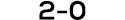 2 0