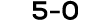 5 0 