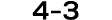 4 3