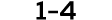 1 4