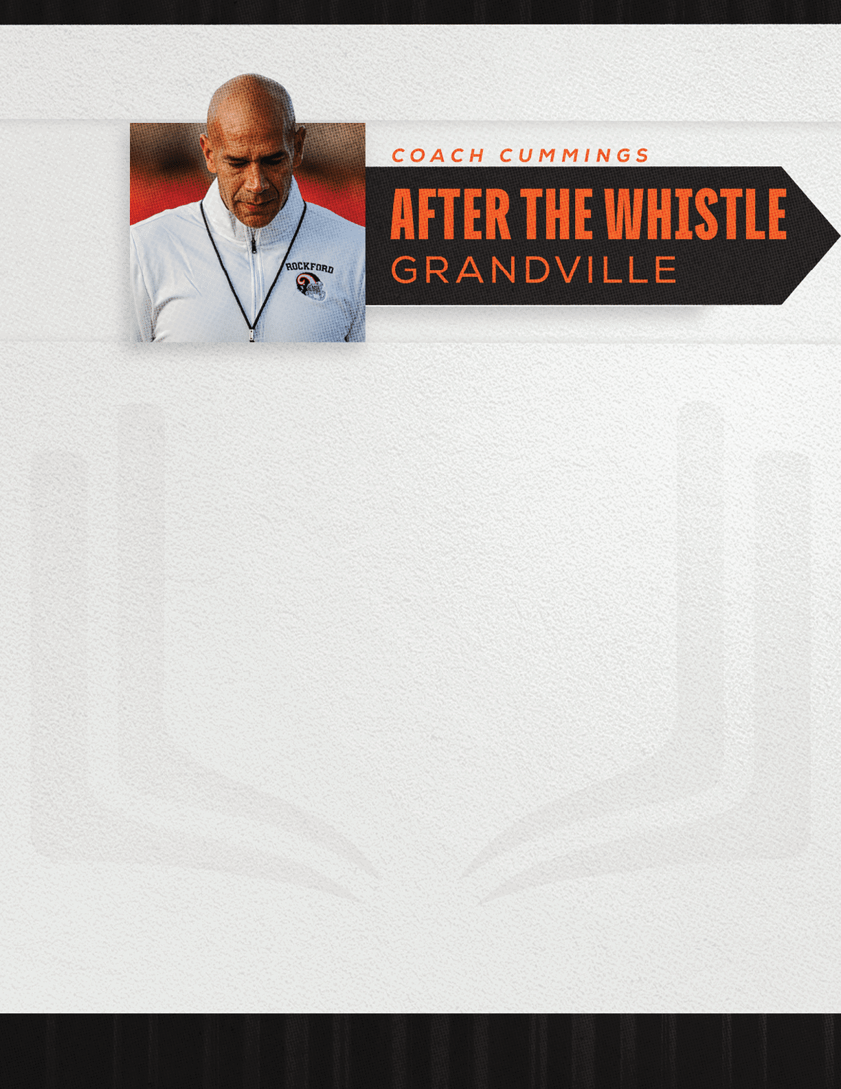A letter from a football coach. Description generated by AI