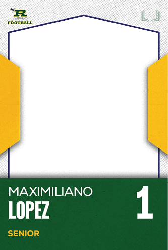 A football jersey with the number 1 on it. Description generated by AI