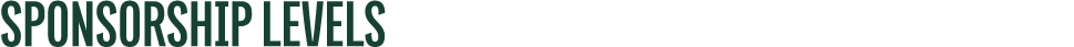 SPONSORSHIP LEVELS