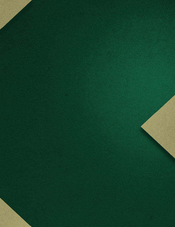 A green and white square with a triangle cut out of it. Description generated by AI