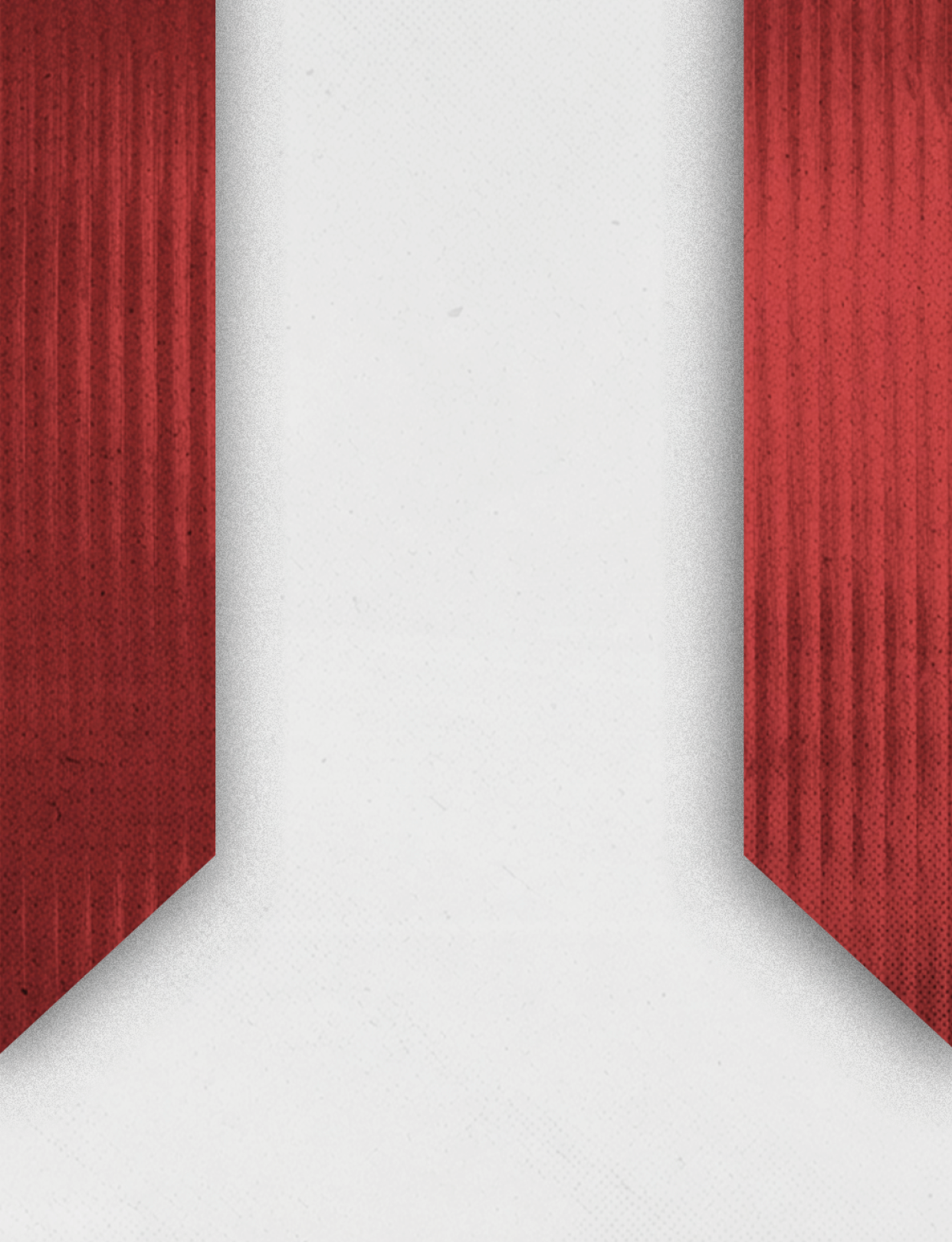 Two red and black triangles. Description generated by AI