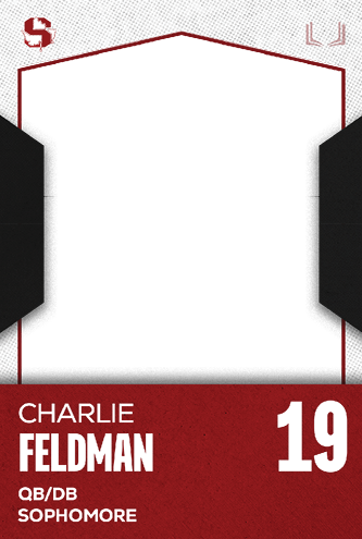 A red and white card with the name Jakob Martinez Jr. on it. Description generated by AI