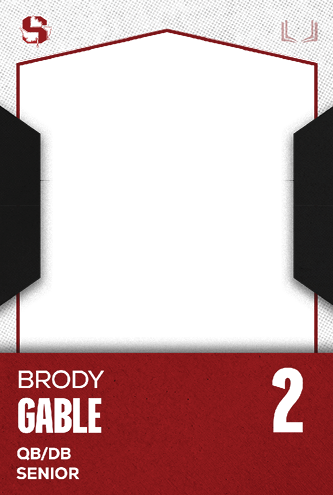 A red and white card with the name Jakob Martinez Jr. on it. Description generated by AI