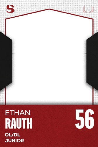 A red and white card with the name Jakob Martinez Jr. on it. Description generated by AI