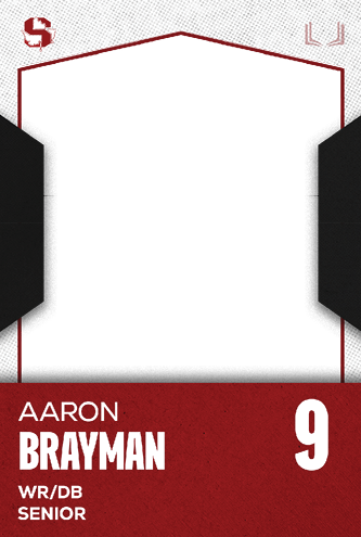 A red and white card with the name Jakob Martinez Jr. on it. Description generated by AI