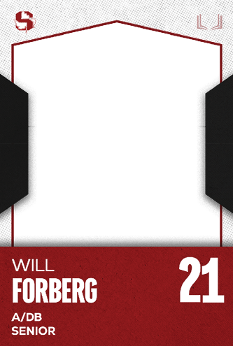 A red and white card with the name Jakob Martinez Jr. on it. Description generated by AI